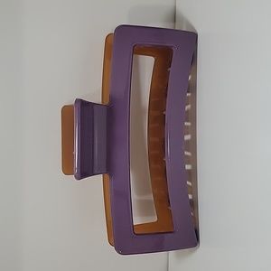 Duo Color Large Hair Claw Clip